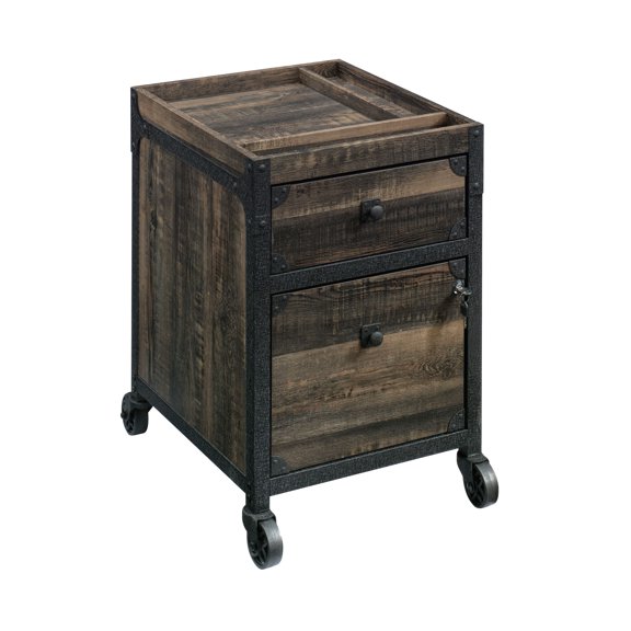 Office File Cabinet, File Pedestal, Brown finish, Brown Storage Cabinet For Office,Engineered Wood Office Cabinet Storage, Furniture, Office, File Cabinets & Storage Cabinets File Pedestal, Brown fin