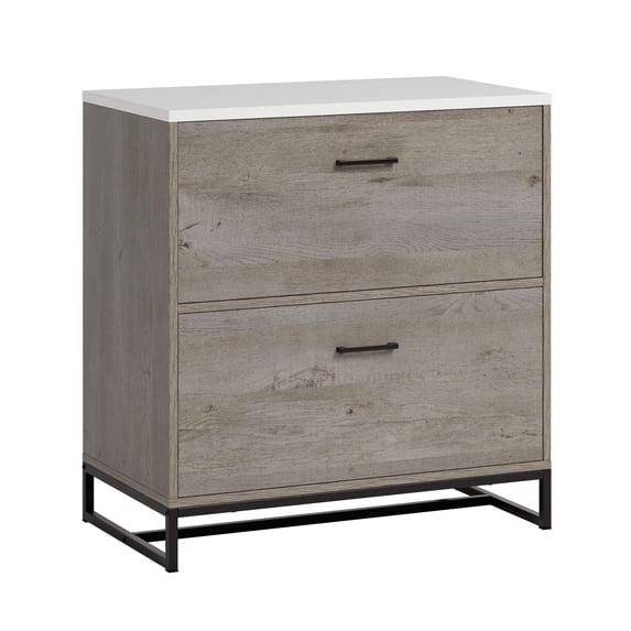 Office File Cabinet, Lateral File, Brown finish, Brown Storage Cabinet ...