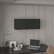 Office File Cabinets Note 32"W x 13" H Wall Cabinet with Sliding Doors , Wall Shelf, Storage Cabinet, Bedroom, Office, Living Room, Garage,Metal File Cabinets