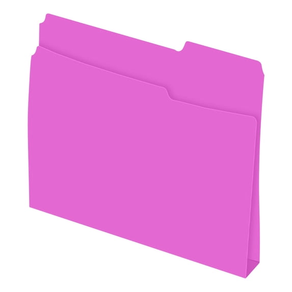 Office File Folder Organizer for Compact Paper Storage, SomWiBe Magenta A4, 1 Pack, 8.3 x 11.7 in
