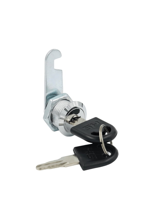 Office Files Cabinet Cam Lock,Drawer Lock,Drawer Lock,for 1-1/8" Max Thickness Panel Keyed Different Zinc Alloy Secure File Keyed Cam Locks,for Cabinet Box Locks,Key Drawer File Lock