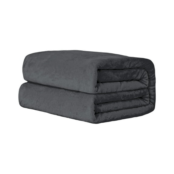 Office Fleece Blanket - Soft Lightweight Plush Cozy Blankets for Bed, Sofa, Couch, Travel, Camping, 40x60 inches
