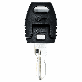 Office Furniture Replacement Key for Cyber Lock P2447