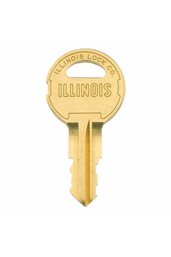 Office Furniture Replacement Key for Illinois Lock J342
