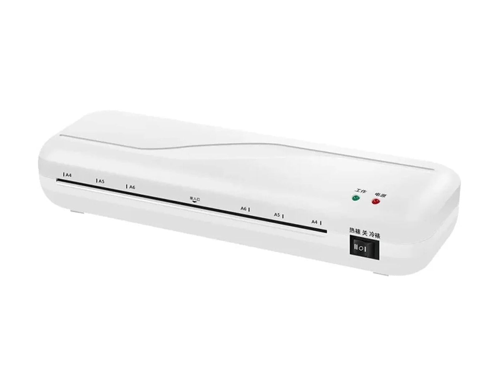 Office Hot And Cold Fast Warm-Up Roll Laminator Machine For A4 Paper Document Photo