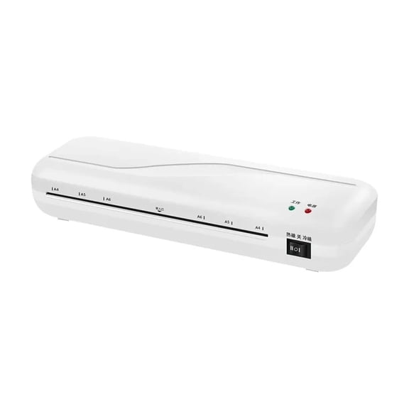 Office Hot And Cold Fast Warm-Up Roll Laminator Machine For A4 Paper Document Photo
