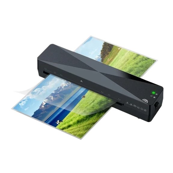 Office Hot And Cold Laminator Machine For A4 Document Photo Blister Packaging Plastic Film Roll Laminator