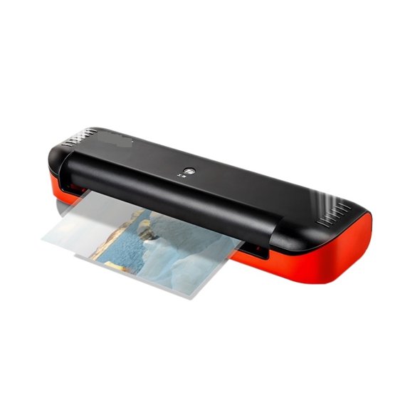 Office Hot Laminator Machine For A4 Document Photo Blister Packaging Plastic Film Roll Laminator