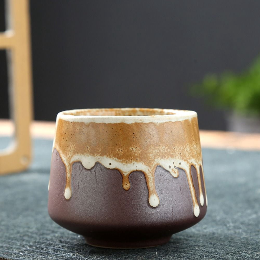 Office Household Crude Pottery 200ML Kiln Transformation Ceramic Teacup Coffee  Cup Water Bowl Drinkware COFFEE - Walmart.com