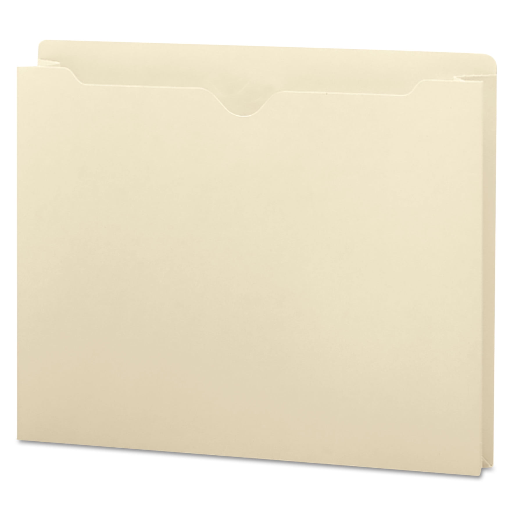 Office Impressions Expanding File Jacket, 1 pocket, Manila, 2" Exp., Letter, 10/BX OFF86300