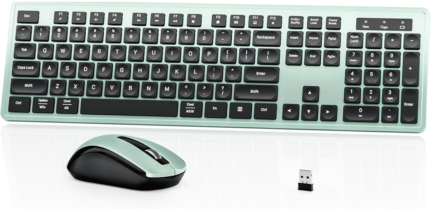 Wireless Keyboard And Mouse For Business Office