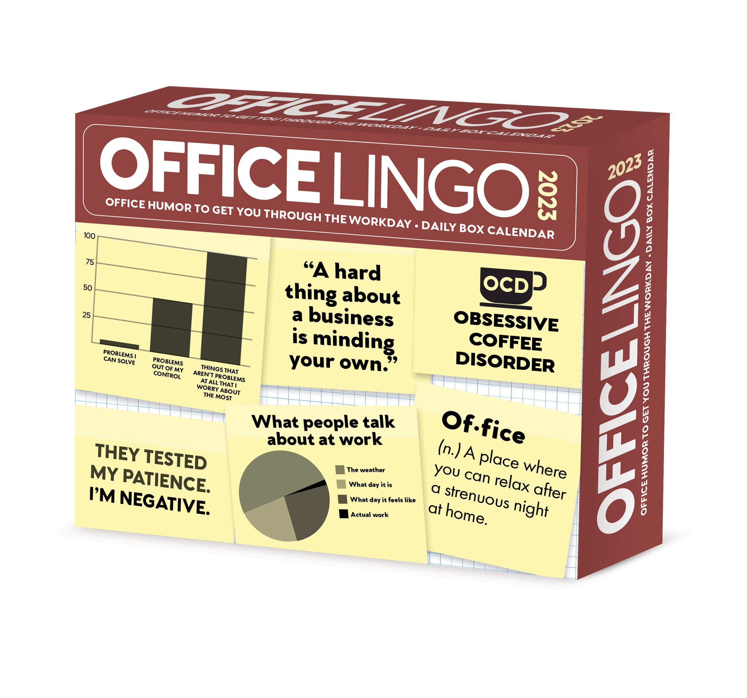 Office Lingo 2025 Box Calendar