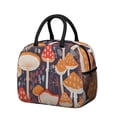 thumbnail image 1 of Office Lunch Cooler Bag for Women Men,Zipper Closure Lunch Tote for for Workplace Commuting (Mushroom ), 1 of 7
