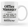 thumbnail image 1 of Office Manager Mug. Office Mug. Gift For Manager. Office Party. Pm Gift. Project Manager Gift. Project Management. Gift For Boss, Ceramic Novelty Coffee Mug, Tea Cup, Gift Present For Bi, 1 of 2