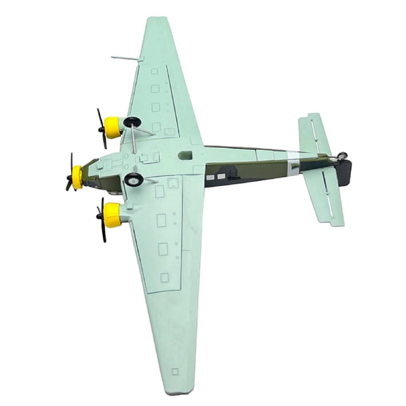 Office Model Collectible Alloy Model of Ju52 Transport Plane Elegant for Display