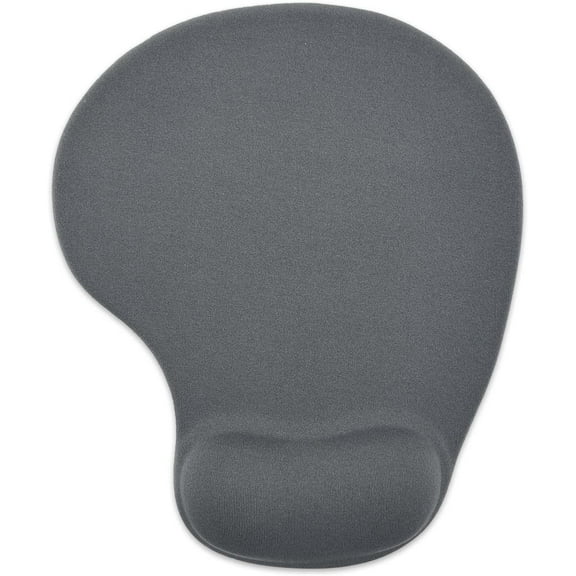 Office Mousepad with Gel Wrist Support - Ergonomic Gaming Desktop Mouse Pad Wrist Rest - Design Gamepad Mat Rubber Base for Laptop Computer -Silicone Non-Slip Special-Textured Surface