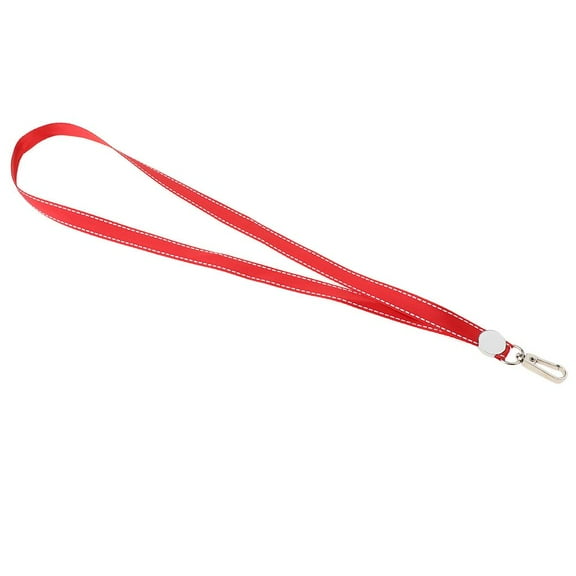 Office Neck Lanyards Enhanced Model Hook Strap Comfortable Lanyard Badge Keys Women Whistle Red