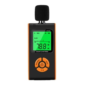 Office Noise Monitoring Meter with Screen Display, Digital Sound Level Reader in Handheld Form for Daily School and Factory Sound Review
