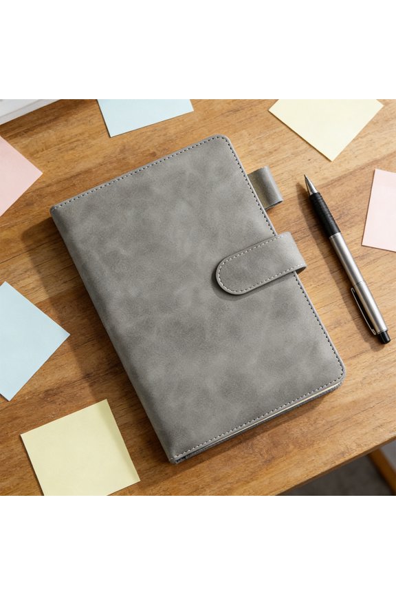Office Notebook Meeting Record Book Simplified Design Thickened Paper Smooth Writing 5.91x8.46 in for Professionals Meeting Notebook Work