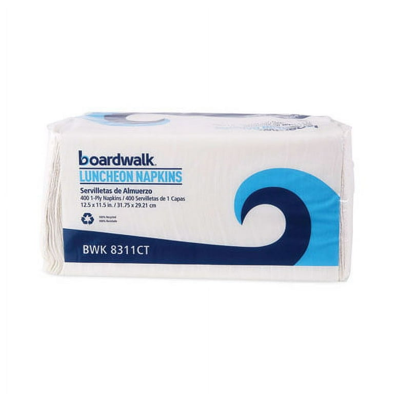 Office Packs Lunch Napkins, 1-Ply, 12 x 12, White, 2,400/Carton Office Packs Lunch Napkins, 1-Ply, 12 x 12, White, 2,400/Carton
