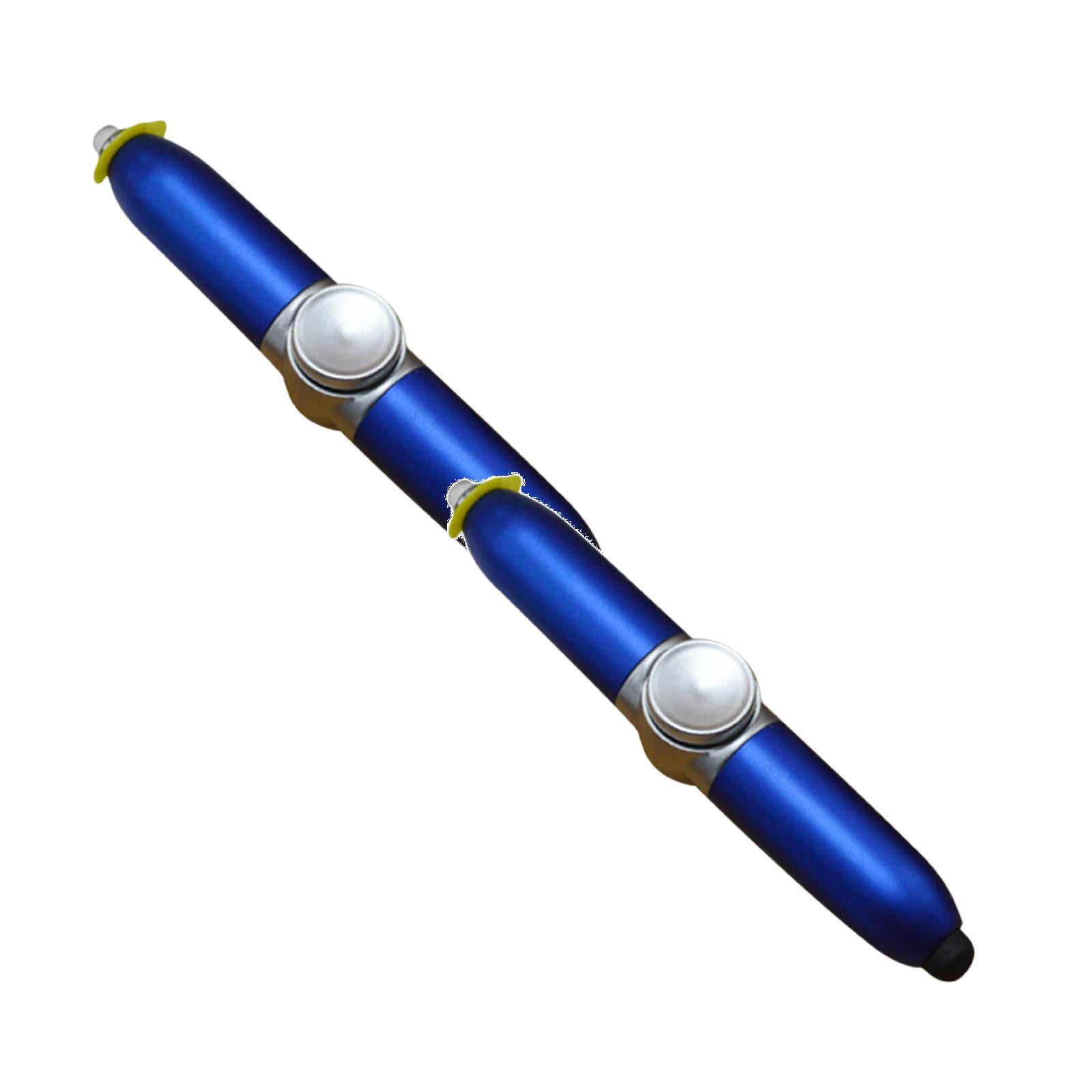 Office Pens Finger Gyro Spinn Er Pen Gyroscope Decompression Light Ball ...