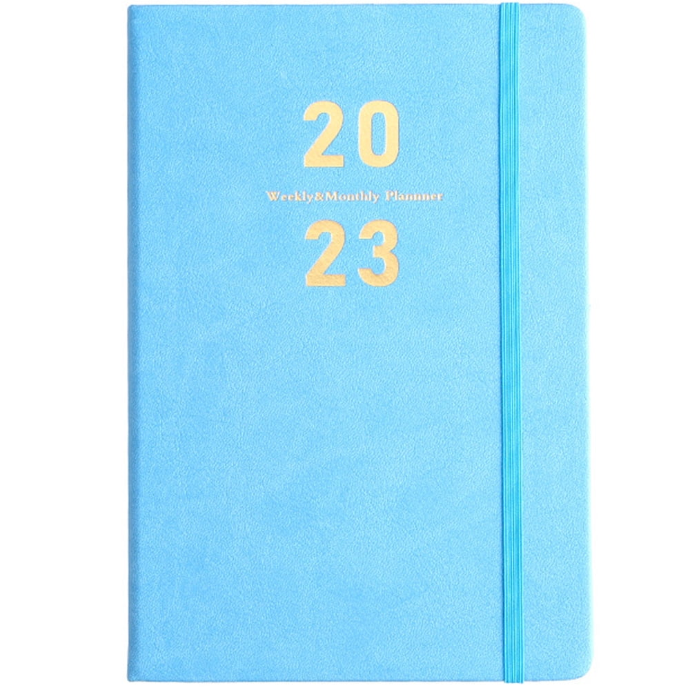 Office Planner Jan 2023-Dec 2024 – 9x11 Monthly & Weekly Calendar, Hard PVC Cover, Spiral Bound, Thick Paper
