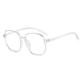 thumbnail image 1 of Office Portable PC Men Women Optical Spectacle Eyeglass Eye Protection Square Eyeglasses Frame Eyewear Anti-Blue Light Glasses Computer Goggles TRANSPARENT, 1 of 8