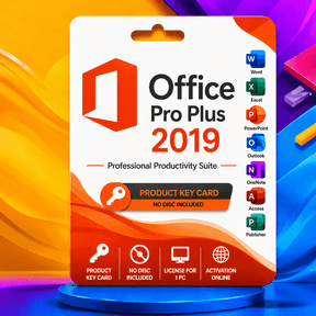 Office Pro Plus 2019 Card