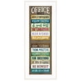 thumbnail image 1 of TrendyDecor4U Office Rules By Marla Rae Ready To Hang Framed Print MA2547B-226G, 1 of 3