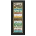 thumbnail image 1 of TrendyDecor4U Office Rules By Marla Rae Ready To Hang Framed Print MA2547-405, 1 of 3