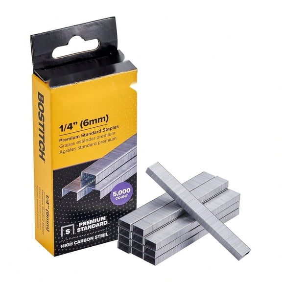 Office SBS1914CP Standard Staples, 1/4" Leg Length (Box of 5000)