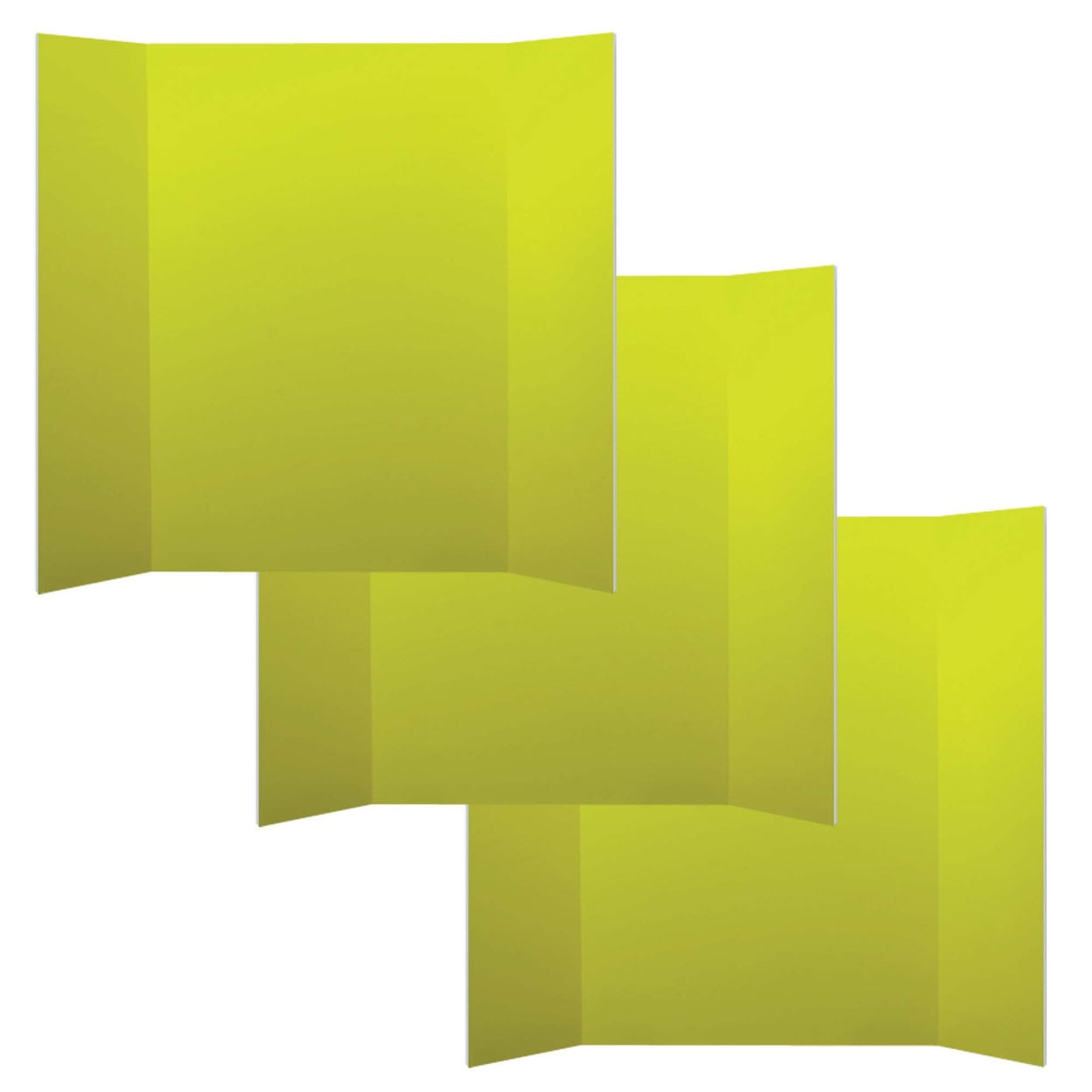 Office, School, Home, College 36 x 48 Yellow Foam Project Board Pack of