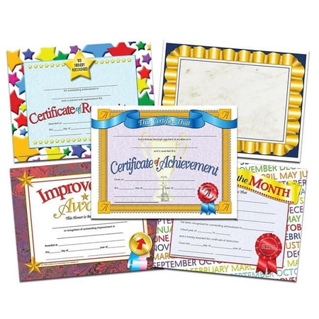 Office, School, Home, College Hayes Student Recognition Certificate Packs