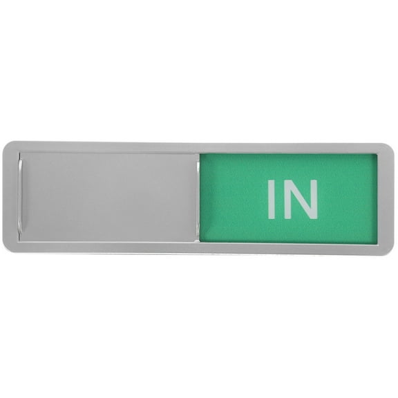 Office Slider Sign Meeting Status Display Sign Door Sign Slider Door Sign In Out Sign