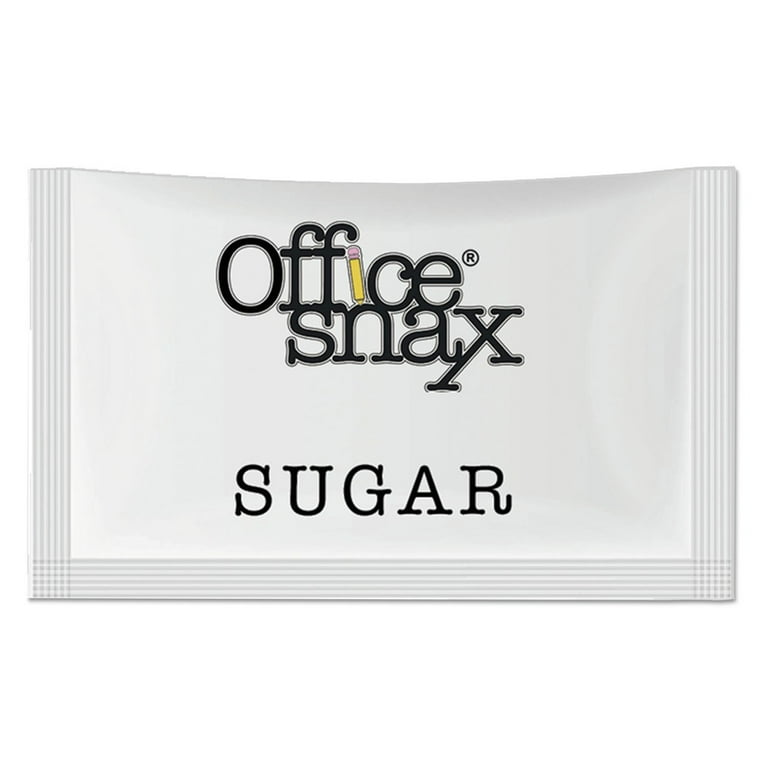 Office Snax 00021CT Premeasured Single-Serve Sugar Packets (1200