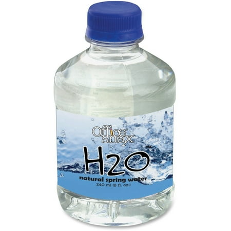 Office Snax, OFX00023, Natural Spring Water, 24 / Carton