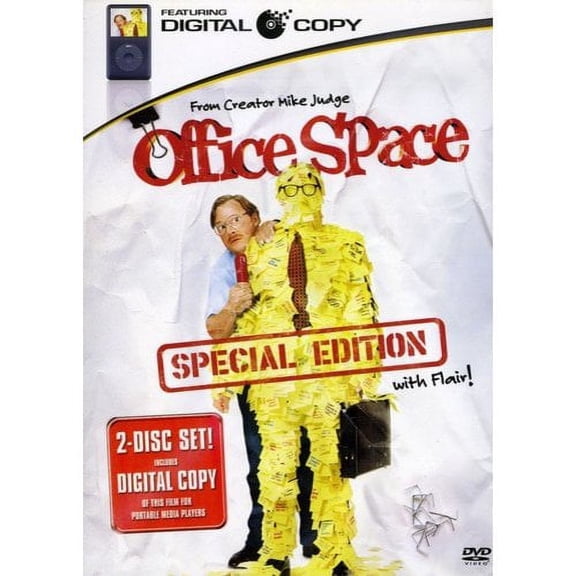 Pre-Owned Office Space (DVD/Digital, Two-Disc Special Edition with Flair!) NEW