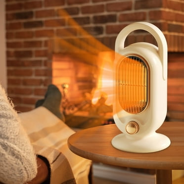 Office Space Heater, 800 ~ 1200W Electric Heater, Ceramic Heater 2 Modes, Portable Heater Fan for Home Office Room Desk Indoor Use colorful