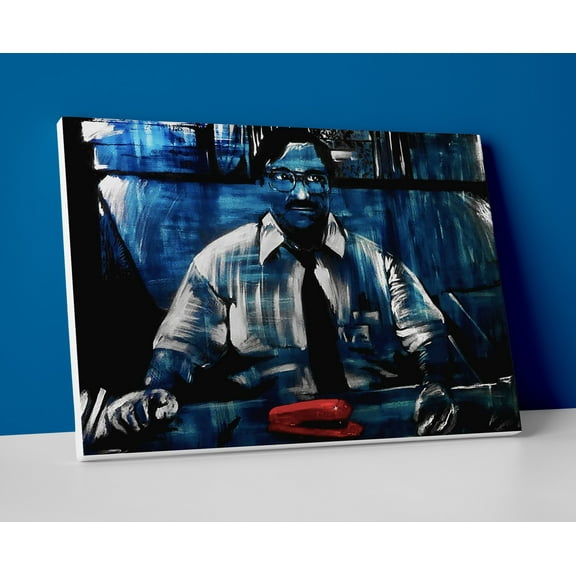 Office Space Milton Poster or Wrapped Canvas