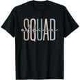 thumbnail image 1 of Office Squad Administrative Assistant Funny School Secretary T-Shirt Black X-Large, 1 of 4