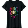 thumbnail image 1 of Office Squad Administrative Assistant Gift School Secretary T-Shirt, 1 of 3