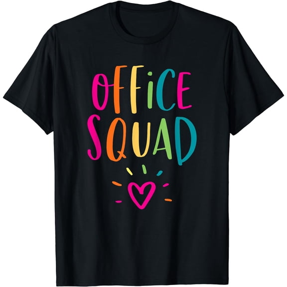 Office Squad Administrative Assistant Gift School Secretary T-Shirt