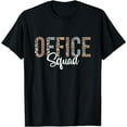 thumbnail image 1 of Office Squad Administrative Gifts Assistant School Secretary T-Shirt Black Small, 1 of 4