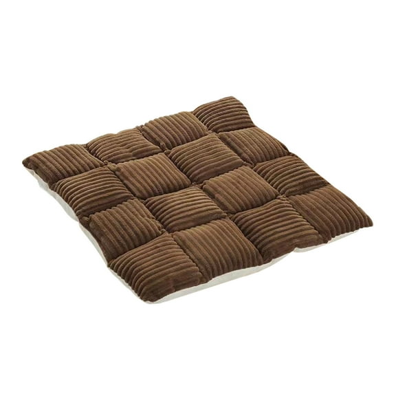 Office Stacking Chair Cushions, High Density Cotton Kitchen Seat Cushions , Square 17" x 17" Indoor Non-Slip Dining Chair Pads