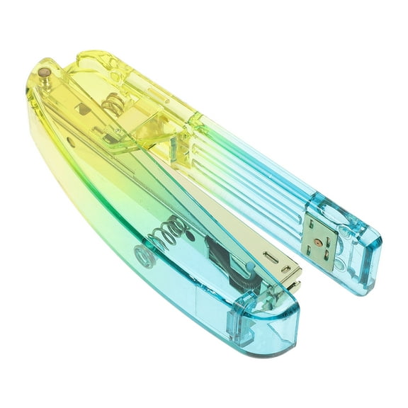 Office Stapler Handheld Stapler Cute Stapler Gradient Color Stapler 15.00X6.50X3.50CM