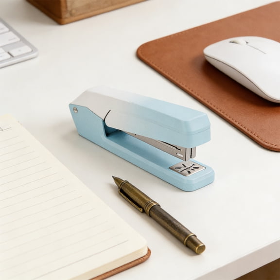 Office Stapler Saddle Stitcher - 360 Degree Rotating Handheld Design for Effortless Stapling, Large Capacity, Ergonomic for Home and Office Use