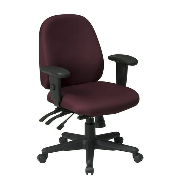 Office Star Office Chair,43 in H,Black 43808-227