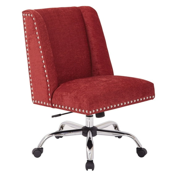 Office Star Products BP-ALYMC-SK7812 Alyson Managers Chair - Red
