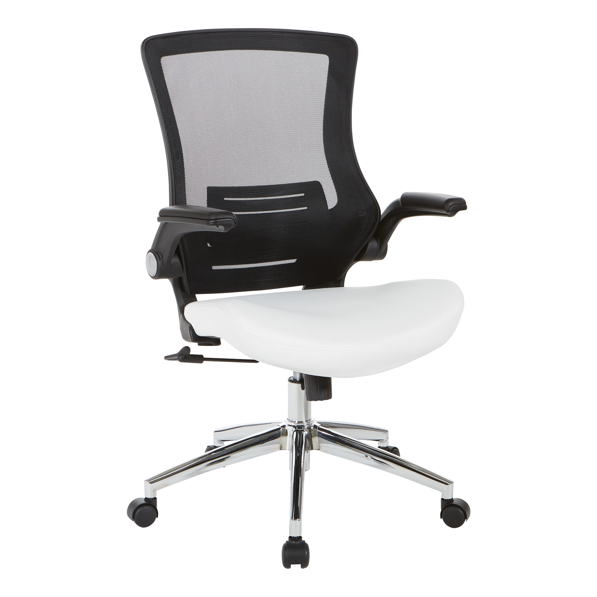 Office star products white screen cheap back manager chair