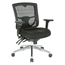 Office Star Products Contoured Black Plastic Back Manager's Chair